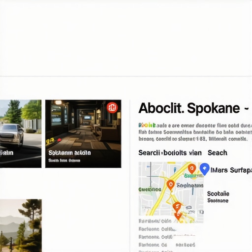 Schema Markup Enhancing Spokane Local SEO Diagram of schema markup used to improve local search results in Spokane