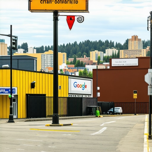 Spokane Local Business & Google Maps SEO Spokane cityscape with local business signage and Google Maps interface