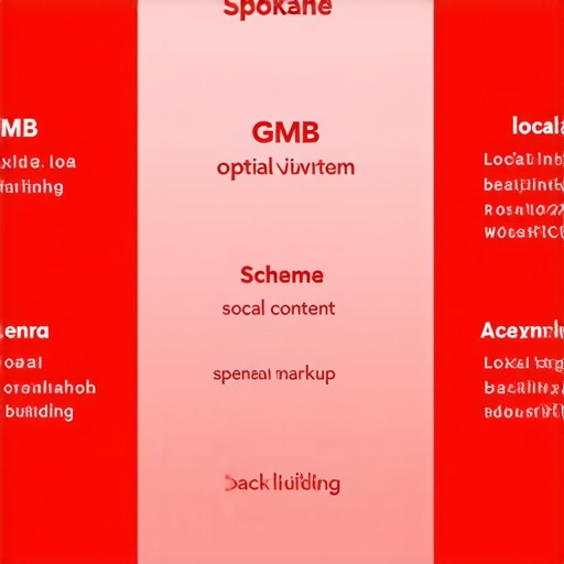 Spokane Local SEO Strategies 2024 Infographic illustrating key Spokane SEO tactics for 2024.
