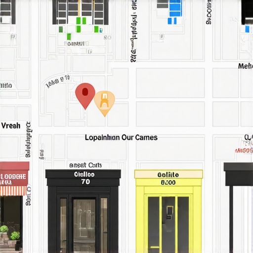 Spokane Neighborhood Local SEO Strategy Spokane neighborhood with local businesses and Google Maps overlay