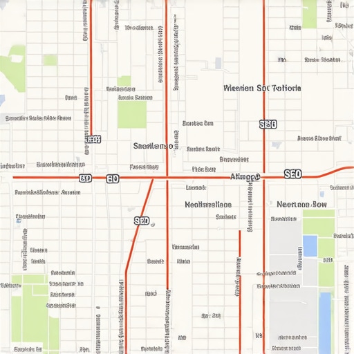 Spokane neighborhoods SEO map Map of Spokane neighborhoods showing local SEO focus areas