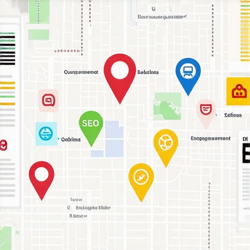 Diagram illustrating complex factors influencing Spokane Google Maps rankings