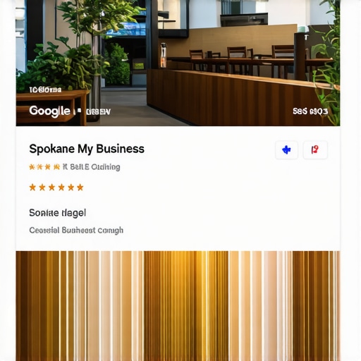 Google My Business profile for Spokane business with complete info and reviews.