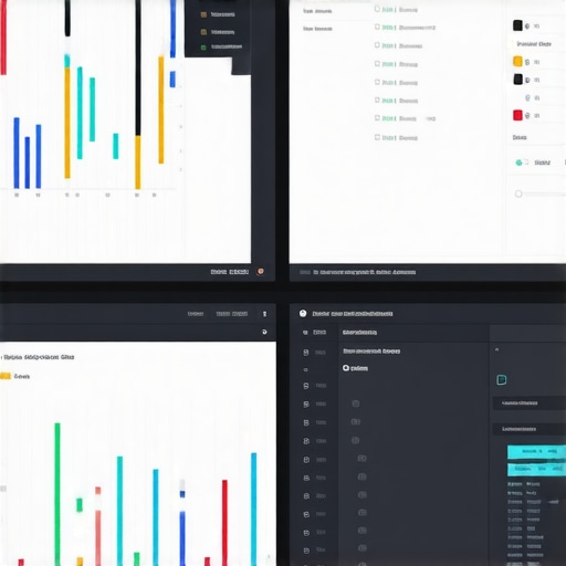 Screenshot of SEO dashboard showing graphs and analytics for Spokane local SEO efforts.