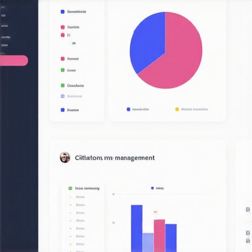 Business analytics dashboard displaying citation health and rankings for Spokane