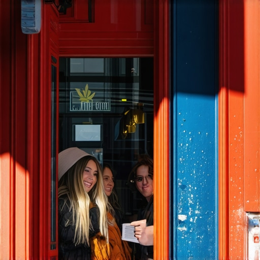 A busy Spokane shopfront with customers and signage emphasizing local presence.