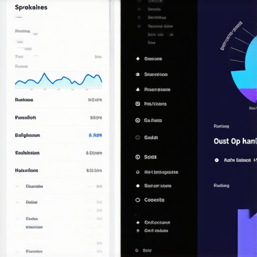 Example of a local SEO analytics dashboard showing Spokane rankings and performance metrics